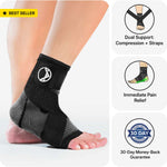 Foot Sleeves With Support Straps
